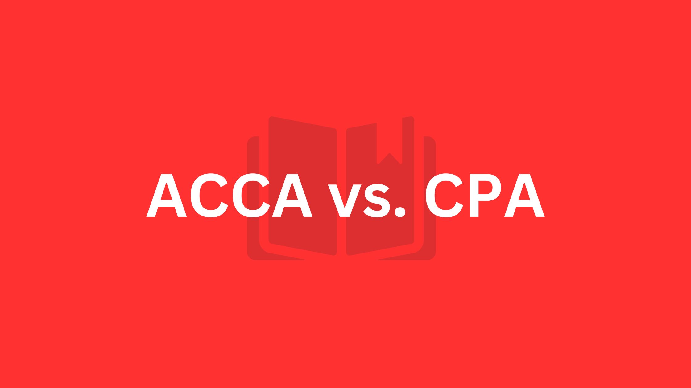 ACCA vs. CPA